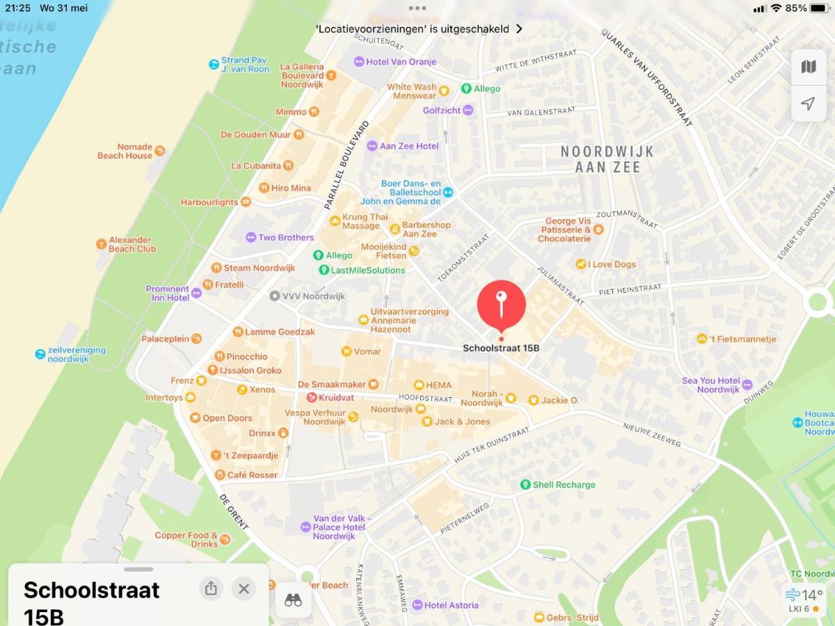 Appartement-Gratis Parkeren -Bij Strand En In Het Centrum نوردفيك المظهر الخارجي الصورة